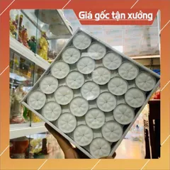 Nến Tealight 100 nến cháy được 2h 4h. có hoả tốc