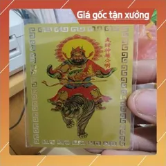 kim bài linh phù thần tài triệu công minh HÀNG CAO CẤP, có hoả tốc