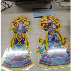 Bộ 17 bức Tranh Ngọc Hoàng, Nam Tào, Bắc đẩu, Mục Liên, Địa Tạng...(Bộ tranh cúng đàn, bày đàn lễ 17 bức ép plastic)