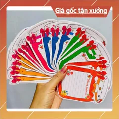 Sét 50 tấm Điều em muốn nói MINI cỡ nhỏ-Cỡ 8 x 12cm ép plastics 1 mặt có nam châm