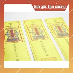 Tờ sớ cúng sao giải hạn Tiếng Nôm và Tiếng Việt 1 LÁ