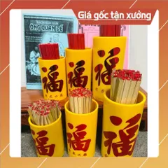 ỐNG LẮC XIN XĂM, KEO XIN QUẺ ĐỦ SIZE - VẬT PHẨM PHONG THỦY