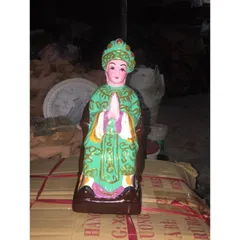 Tôn tượng Bà ngũ hành 5 màu 27cm đất nung đẹp