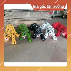 Tôn Tượng Ngũ Hổ - 5 Ông Hổ Đất Nung dài 30cm cao 15cm hoả tốc