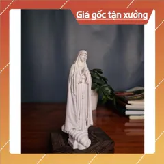 Tượng Đức Mẹ Fatima Cao 15cm Chất liệu Bột Đá composite, Tượng Mẹ Maria Tượng Công Giáo. CÓ HOẢ TỐC HCM