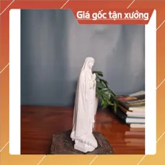 Tượng Đức Mẹ Fatima Cao 15cm Chất liệu Bột Đá composite, Tượng Mẹ Maria Tượng Công Giáo. CÓ HOẢ TỐC HCM