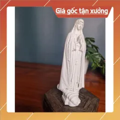 Tượng Đức Mẹ Fatima Cao 15cm Chất liệu Bột Đá composite, Tượng Mẹ Maria Tượng Công Giáo. CÓ HOẢ TỐC HCM