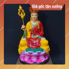 Tượng Địa Tạng Ngồi 16cm Nhựa Composite nhiều màu có hoả tốc