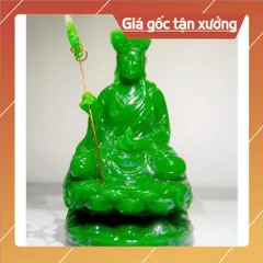 Tượng Địa Tạng Ngồi 16cm Nhựa Composite nhiều màu có hoả tốc