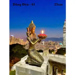 1 TƯỢNG CHƯ THIÊN DÂNG ĐÈN NẾN CAO 23CM (LẺ 1 TƯỢNG)