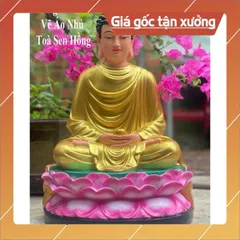 TƯỢNG PHẬT BỔN SƯ THÍCH CA MÂU NI cao 45cm chất liệu poly 🌼🌼 có hoả tốc