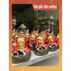 Tượng Bà Chúa Xứ An Giang Cao 30cm Chất Liệu Bột Đá Composite