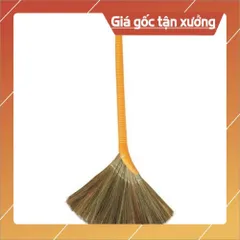 Chổi Chít Quét Dọn Cán Nhựa Loại Tốt bông tốt sạch 100%