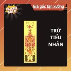 Lá phù cúng trừ tiểu nhân đã ép plastics ĐÃ PHÙ