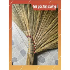 Chổi quét nhà loại DÀY, ĐẶC BIỆT ĐÃ LÀM SẠCH BÔNG CỎ(90 đến 95%) có hoả tốc