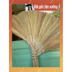 Chổi quét nhà loại DÀY, ĐẶC BIỆT ĐÃ LÀM SẠCH BÔNG CỎ(90 đến 95%) có hoả tốc