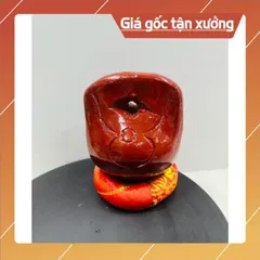 Mỏ tụng kinh, mỏ tụng kinh làm bằng gỗ mít CAO 9CM, NGANG 11CM