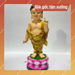 Tượng Đức Phật đản sanh cao 24cm-Nhiều mẫu 3 MÀU