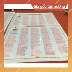 Tranh Lời Dạy của Khổng Tử 60x 80cm(bản đẹp) CÓ HOẢ TỐC
