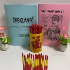 Combo Hũ Xin Xăm kèm cuốn giải XĂM cực xịn, GIÁ TỐT Combo Hũ Xin Xăm kèm cuốn giải cực xịn TĂNG CẶP KEO KHI MUA