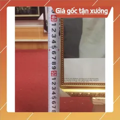 Khung ảnh Bác Hồ quàng khăn đỏ CÓ HOẢ TỐC