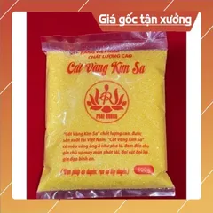 Bịch Cát Vàng Kim Sa Để Lư Hương Thờ Cúng 500GR