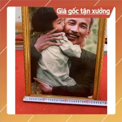 Khung Ảnh về Bác CÓ HOẢ TỐC