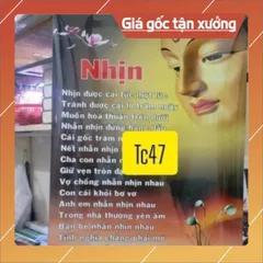 Tranh CUỘN Mừng Phật Đản Sanh 2024 KÍCH CỠ 40cm x 60cm cực đẹp và các hình PHẬT, BỒ TÁT khác ĐỂ TREO HOẶC THỜ