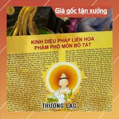 Tờ a3 Kinh Phật căn bản,Kinh Diệu Pháp Liên Hoa Phẩm Phổ Môn Bồ Tát, kinh Phật cho người mới tụng, in 2 mặt