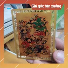 kim bài linh phù Tứ đại nguyên soái HÀNG CAO CẤP, có hoả tốc