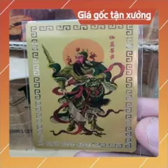 kim bài linh phù quan thánh đế quân HÀNG CAO CẤP, có hoả tốc