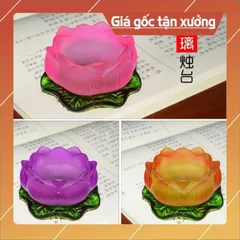 Đế hoa sen để đèn cầy🌼🌼🌼 có hoả tốc