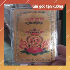 kim bài linh phù bát bảo đại cát HÀNG CAO CẤP, có hoả tốc