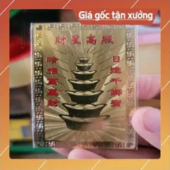 kim bài linh phù thần tài HÀNG CAO CẤP, có hoả tốc
