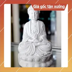 Tượng Đức Phật A Di Đà ngồi cao 15cm-nhiều mẫu composite