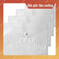 COMBO 1 xấp 12 cái bìa nút kích thước lọt lòng A4 23.4cm x 31.4cm, F4 25.4x35.4cm CAO CẤP