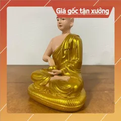 Tôn Tượng Thánh Tăng Sivali Ngồi 21cm Nhiều Màu Nhựa Composite NHIỀU MẦU