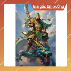 Khung Tranh QUAN THÁNH ĐỂ QUÂN 25cm x 35cm