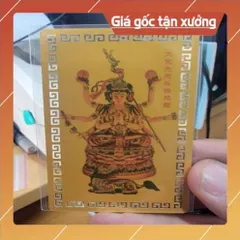 kim bài linh phù đẩu mẫu nguyên quân HÀNG CAO CẤP, có hoả tốc
