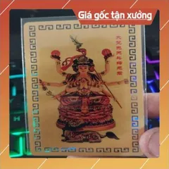 kim bài linh phù đẩu mẫu nguyên quân HÀNG CAO CẤP, có hoả tốc