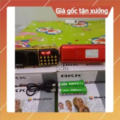 Loa Đài Nghe kinh pháp.BKK-B851+2pin+2 khe cắm Thẻ.Có hỗ Trợ Radio Đài Fm HOẢ TỐC