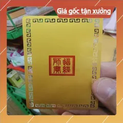 kim bài linh phù ngọc hoàng thượng đế HÀNG CAO CẤP, có hoả tốc