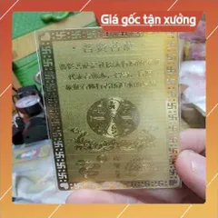 kim bài linh phù phổ hiền HÀNG CAO CẤP, có hoả tốc