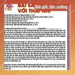 TO92 - Tờ Sám Hối Với Thai Nhi, IN 2 MẶT, ÉP PLASTICS NHIỀU CỠ cực đẹp