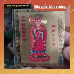 kim bài linh phù địa tạng vương HÀNG CAO CẤP, có hoả tốc