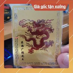 kim bài linh phù đông hải long vương HÀNG CAO CẤP, có hoả tốc