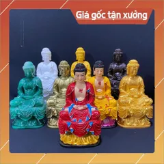 Tượng Phật A Di Đà Cao 18cm Composite nhiều mẫu