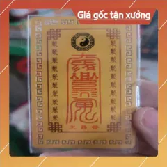 kim bài linh phù văn xương đế quân HÀNG CAO CẤP, có hoả tốc