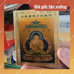kim bài linh phù phật dược sư ̣̣( ngẫu nhiên ) HÀNG CAO CẤP, có hoả tốc