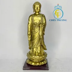 Tượng Đức Phật A Di Đà đứng cao 21cm-nhiều mẫu composite